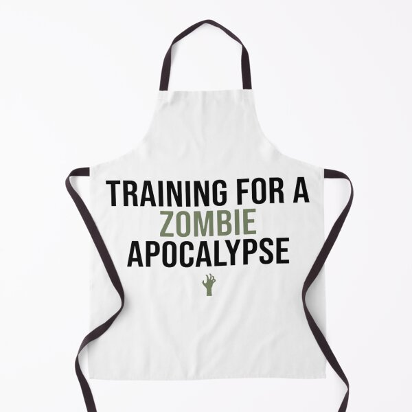 Item preview, Training For A Zombie Apocalypse - Running Design designed and sold by RunningWhiskers.