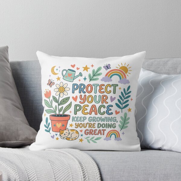 Item preview, PROTECT YOUR PEACE, KEEPING GROWING, YOU'RE DOING GREAT designed and sold by decimalades.