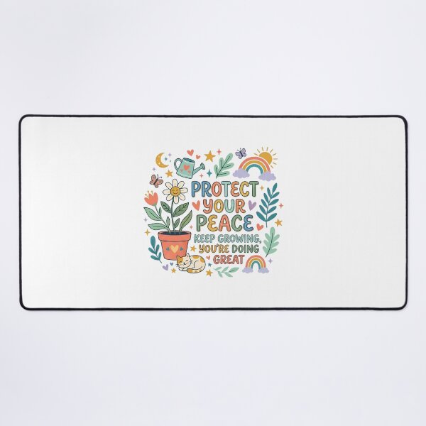 Item preview, PROTECT YOUR PEACE, KEEPING GROWING, YOU'RE DOING GREAT designed and sold by decimalades.