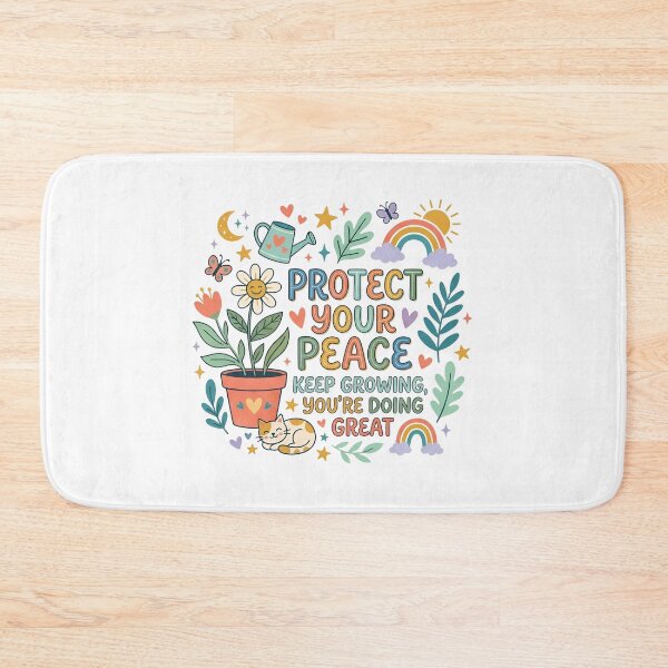 Item preview, PROTECT YOUR PEACE, KEEPING GROWING, YOU'RE DOING GREAT designed and sold by decimalades.
