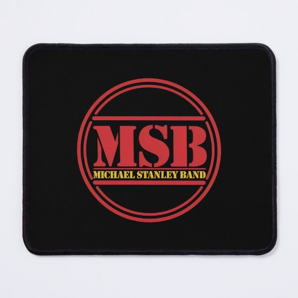Item preview, MSB Michaels Stanleys Band Emblem Red Gold designed and sold by Aryvisual.