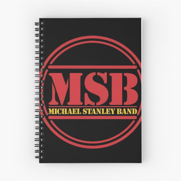 Item preview, MSB Michaels Stanleys Band Emblem Red Gold designed and sold by Aryvisual.