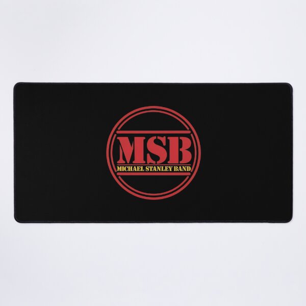 Item preview, MSB Michaels Stanleys Band Emblem Red Gold designed and sold by Aryvisual.