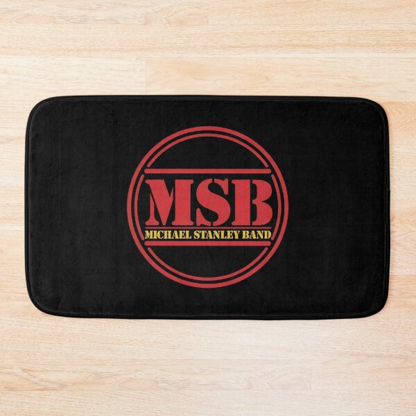 Item preview, MSB Michaels Stanleys Band Emblem Red Gold designed and sold by Aryvisual.
