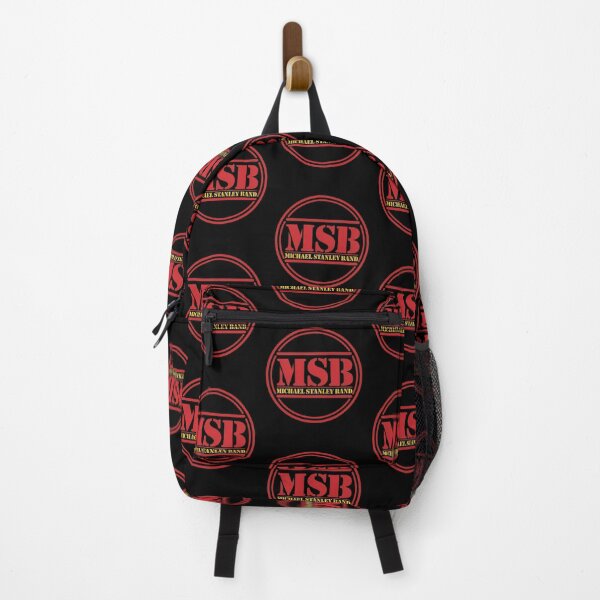 Item preview, MSB Michaels Stanleys Band Emblem Red Gold designed and sold by Aryvisual.