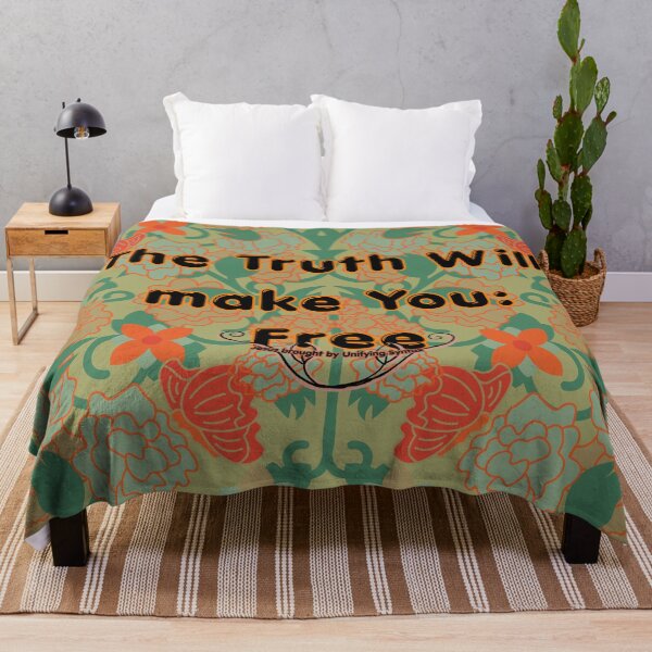 Item preview, The Truth will Make You Free - Inspiring Motivational Minimalism Products designed and sold by UnifyingSyntax.