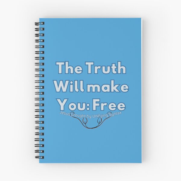 Item preview, The Truth will Make You Free - Inspiring Motivational Minimalism Products designed and sold by UnifyingSyntax.