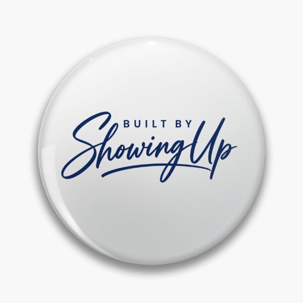 Item preview, Built By Showing Up Gym Motivation Tee designed and sold by PhylonBoxx.