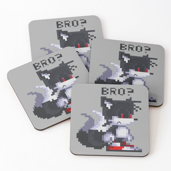 Item preview, Tails EXE Bro Dark Pixel Art Sonic Creepypasta designed and sold by Zyphero.