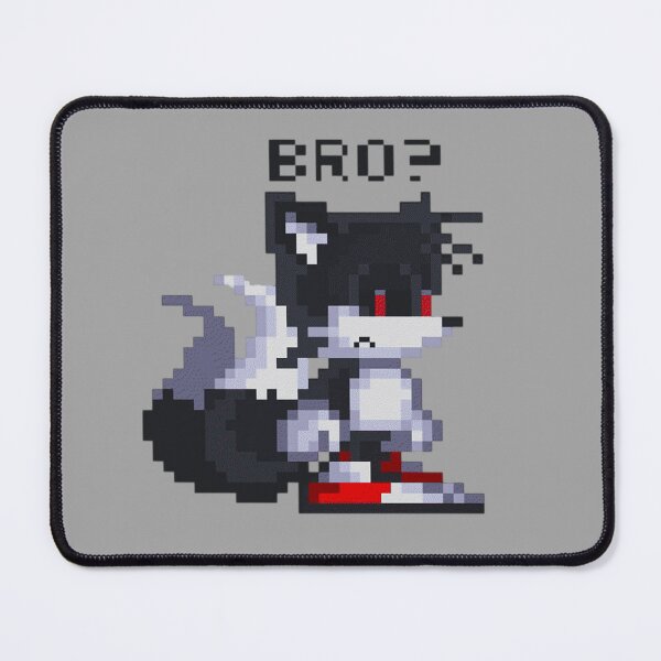 Item preview, Tails EXE Bro Dark Pixel Art Sonic Creepypasta designed and sold by Zyphero.