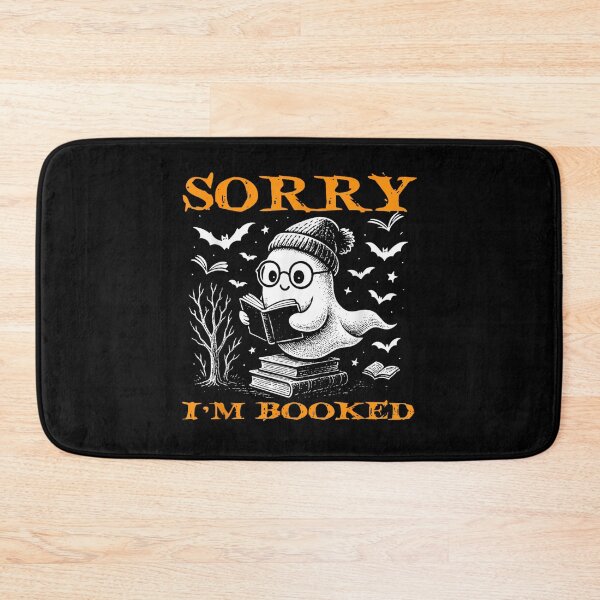 Item preview, Boo Ghost Books Reading Lovers Sorry I'm Booked Halloween designed and sold by raewaelchi.
