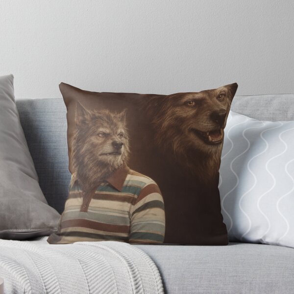 Item preview, Werewolf Portrait Day – Funny Vintage Halloween Retro Monster 80's Style Photo designed and sold by WolfmanProphecy.