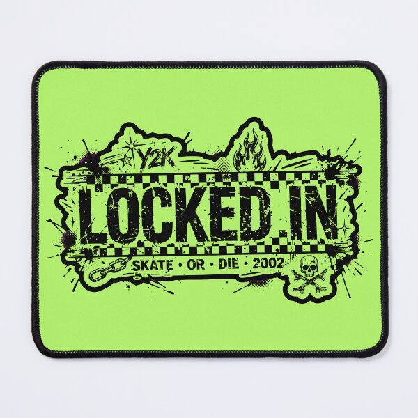 Item preview, Y2K Locked In Skate or Die Sticker designed and sold by PreeCha Art & Co..