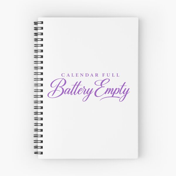 Item preview, Calendar Full Battery Empty Burnout Tee designed and sold by PhylonBoxx.