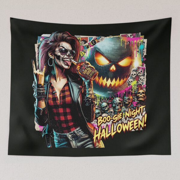 Item preview, Halloween Juice Skeleton Rocker Disco Monster designed and sold by Voodoo Store Paranormal Collections.