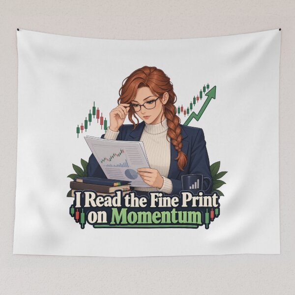 Item preview, I Read the Fine Print on Momentum Anime Trader designed and sold by Bikivuno.