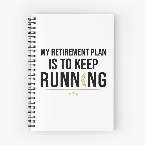 Item preview, My Retirement Plan Is To Keep Running designed and sold by RunningWhiskers.