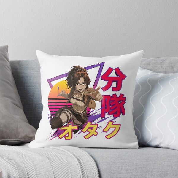 Item preview, Hange Zoe Retro Sunset Attack On Titan designed and sold by aox-cc-3oy.