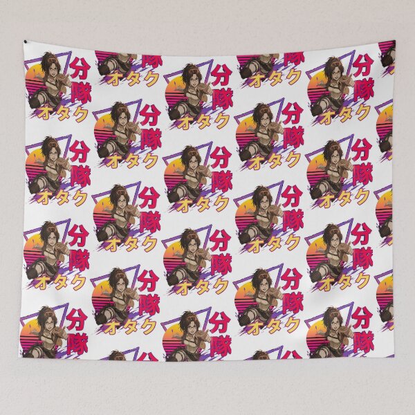 Item preview, Hange Zoe Retro Sunset Attack On Titan designed and sold by aox-cc-3oy.