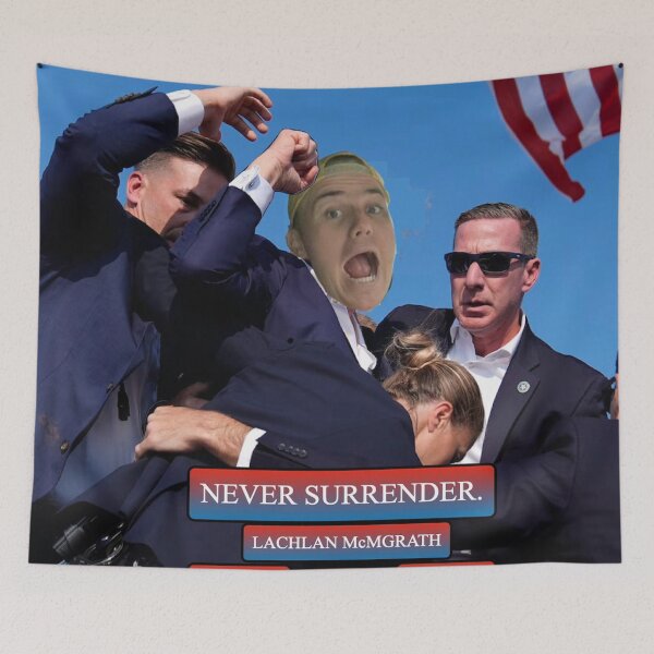 Item preview, Never Surrender 1 designed and sold by BigMoneyZ.