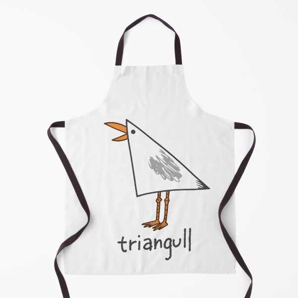 Item preview, Triangull Triangle Seagull Bird Pun  designed and sold by OrlimarHIpo.