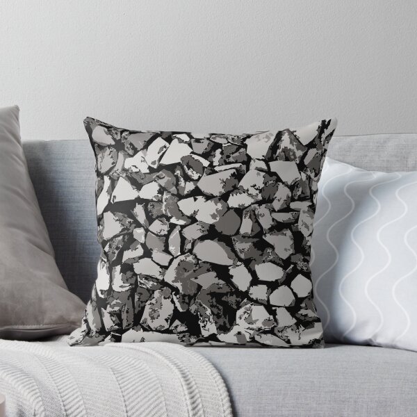 Item preview, Digital Organic Stone Camo Pattern in Grey designed and sold by ShopieHome.