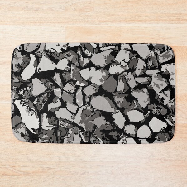 Item preview, Digital Organic Stone Camo Pattern in Grey designed and sold by ShopieHome.