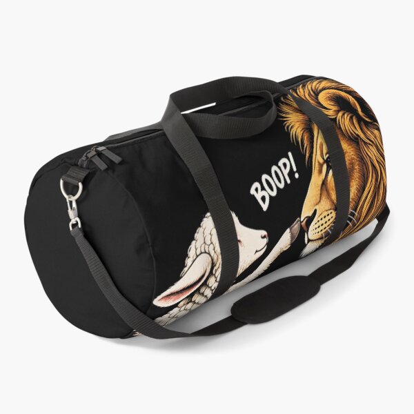 Item preview, Boop Luke 10:19 Funny Lion and Lamb Boop Bible Verse designed and sold by raewaelchi.