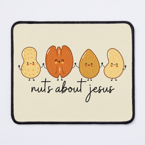 Item preview, Funny Christian Nutty About Jesus Crazy Nuts I Love Jesus Christ designed and sold by Forevermore.