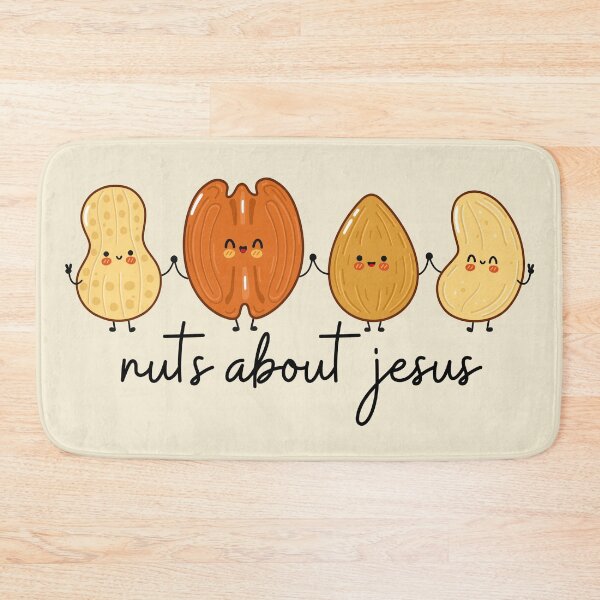 Item preview, Funny Christian Nutty About Jesus Crazy Nuts I Love Jesus Christ  designed and sold by Forevermore.