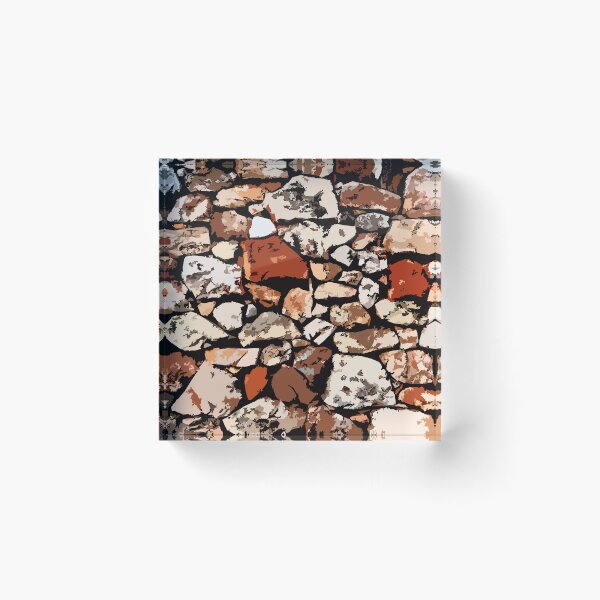 Item preview, Colorful Organic Digital Stone Camouflage Pattern designed and sold by ShopieHome.