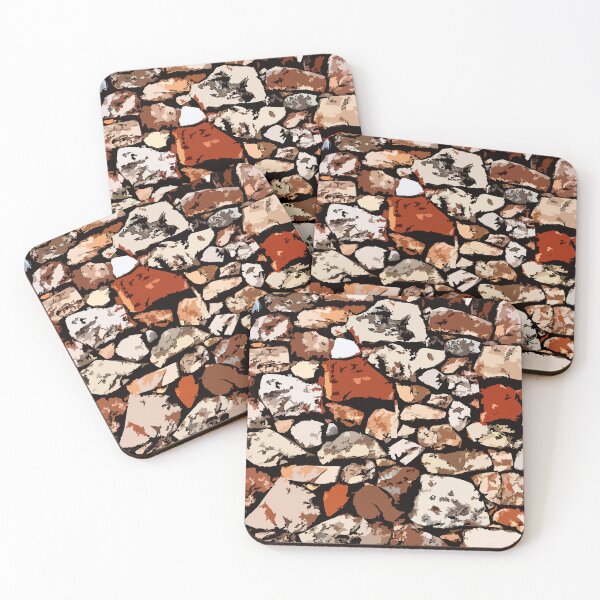 Item preview, Colorful Organic Digital Stone Camouflage Pattern designed and sold by ShopieHome.