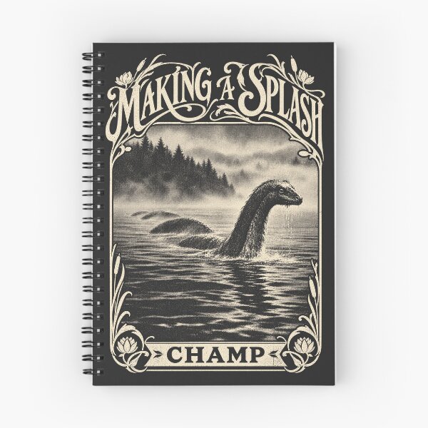 Item preview, Champ, Lake Champlain, Vermont,New York, United States [Monochrome Photo Illustration] designed and sold by elektronen.