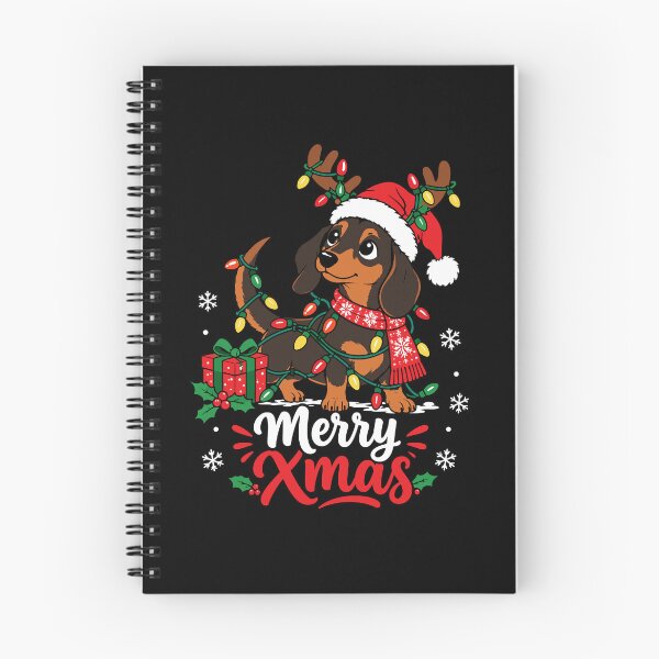 Item preview, Merry Xmas Dachshund Christmas Dog Holiday Lights Cute Wiener Dog designed and sold by mraihan.