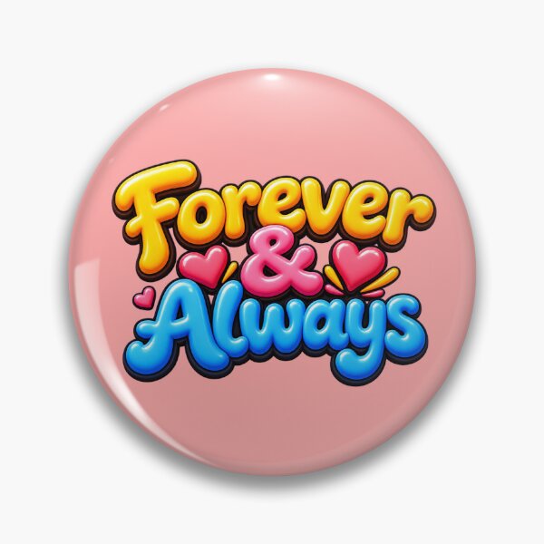 Item preview, Forever & Always Love Heart Romantic 3D designed and sold by MR4me.