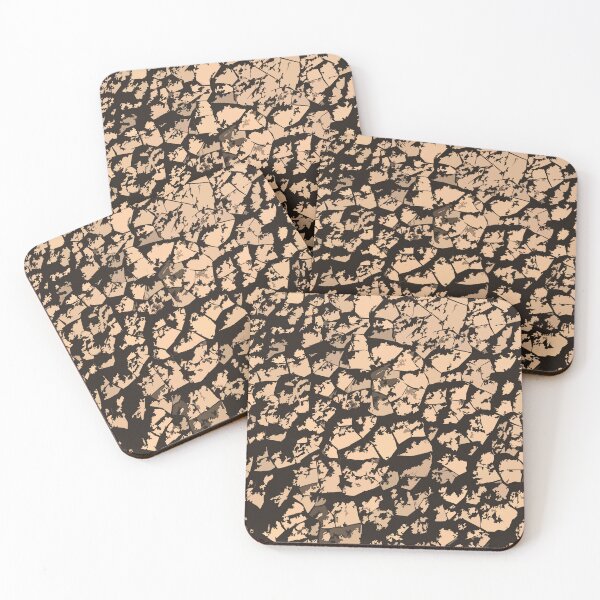 Item preview, Digital Organic Camouflage Pattern in Beige Brown designed and sold by ShopieHome.