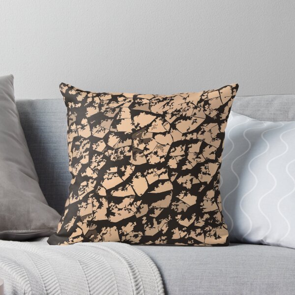 Item preview, Digital Organic Camouflage Pattern in Beige Brown designed and sold by ShopieHome.