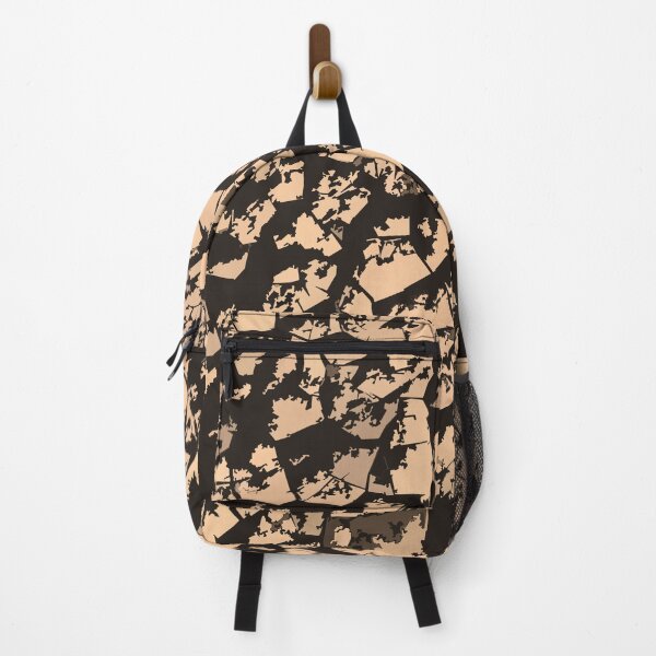 Item preview, Digital Organic Camouflage Pattern in Beige Brown designed and sold by ShopieHome.