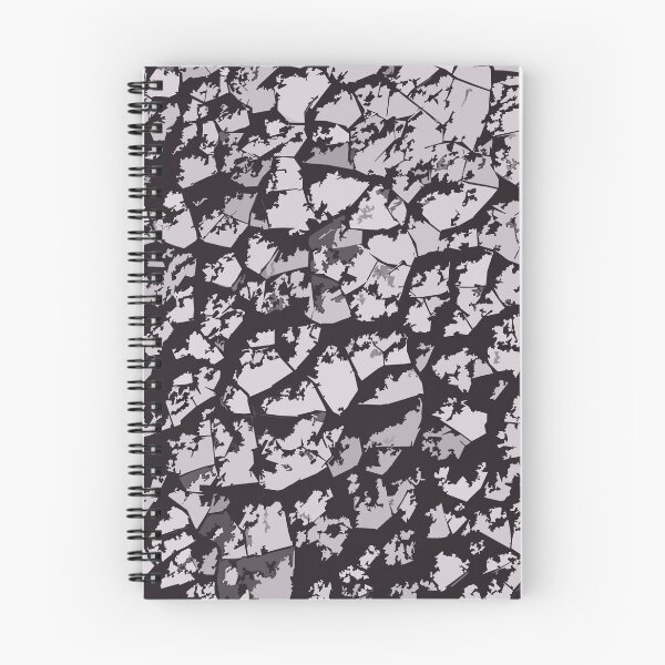 Item preview, Digital Organic Camouflage Pattern in Grey Black designed and sold by ShopieHome.