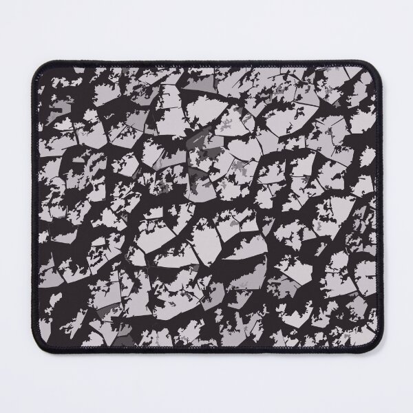 Item preview, Digital Organic Camouflage Pattern in Grey Black designed and sold by ShopieHome.
