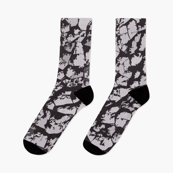Item preview, Digital Organic Camouflage Pattern in Grey Black designed and sold by ShopieHome.