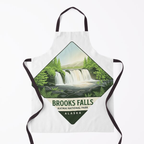 Item preview, Brooks Falls Spring Alaska Diamond Travel Sticker designed and sold by DetourDgn.