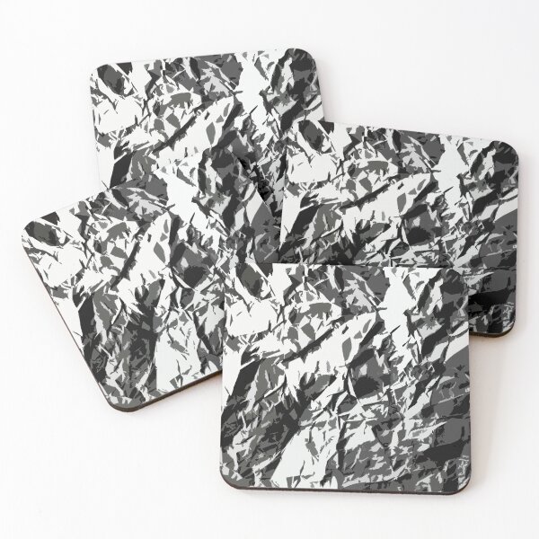 Item preview, Digital Organic Abstract Camouflage Pattern in Grey designed and sold by ShopieHome.