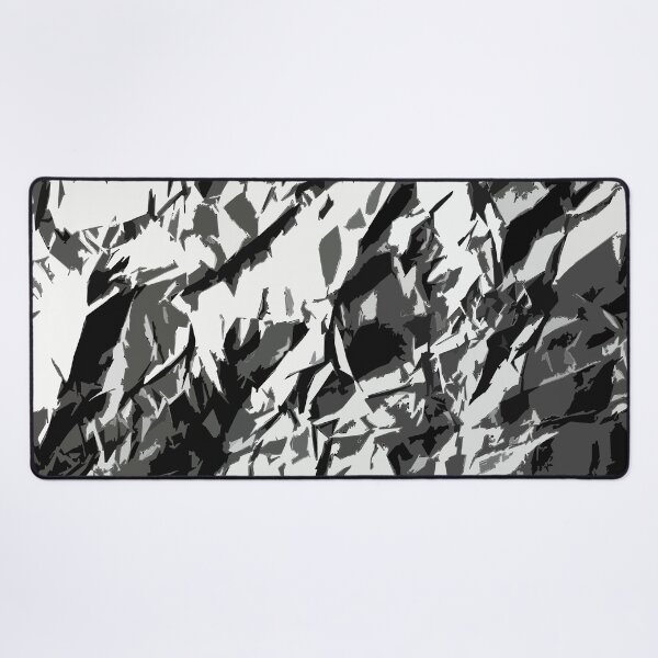 Item preview, Digital Organic Abstract Camouflage Pattern in Grey designed and sold by ShopieHome.