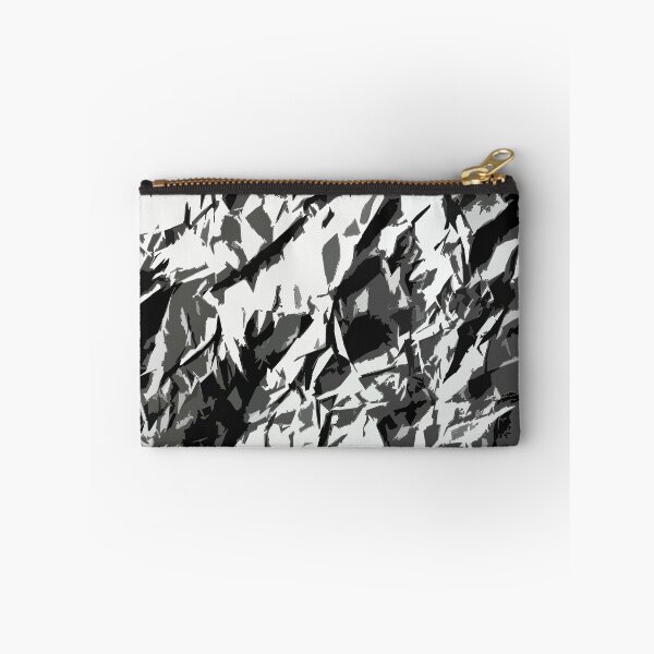 Item preview, Digital Organic Abstract Camouflage Pattern in Grey designed and sold by ShopieHome.