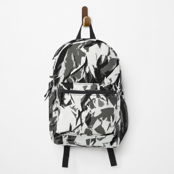 Item preview, Digital Organic Abstract Camouflage Pattern in Grey designed and sold by ShopieHome.