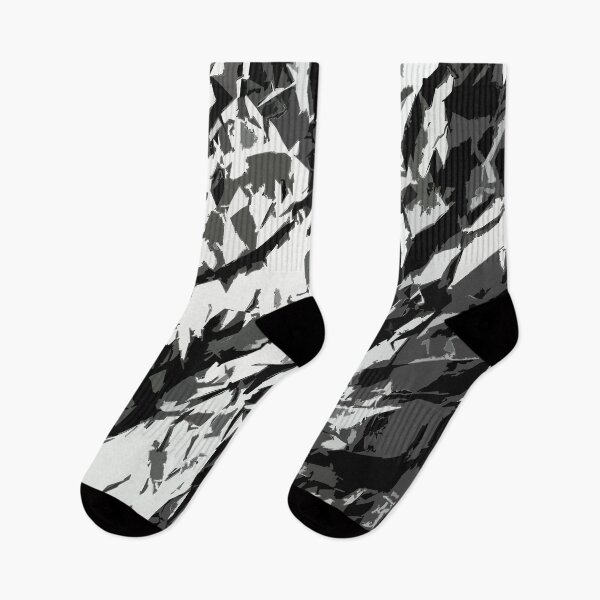 Item preview, Digital Organic Abstract Camouflage Pattern in Grey designed and sold by ShopieHome.