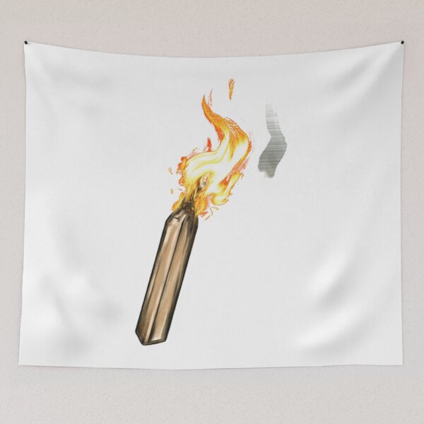 Item preview, a burning match  designed and sold by rangdinhoscar.