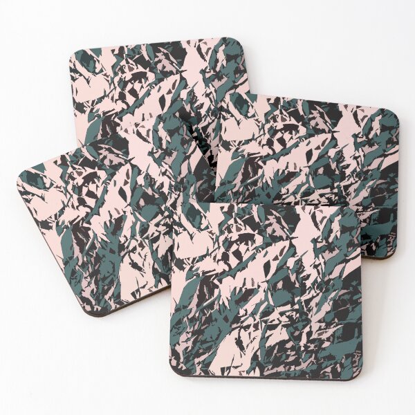 Item preview, Digital Organic Abstract Camouflage Pattern in Pink designed and sold by ShopieHome.