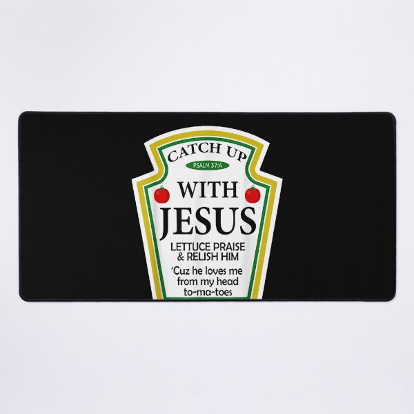 Item preview, Catch Up With Jesus Ketchup Funny Christian designed and sold by raewaelchi.